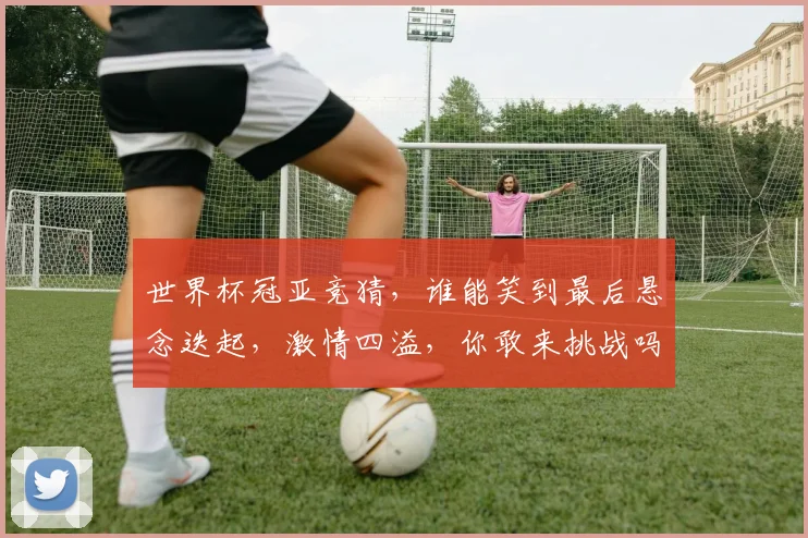 世界杯冠亚竞猜，谁能笑到最后悬念迭起，激情四溢，你敢来挑战吗